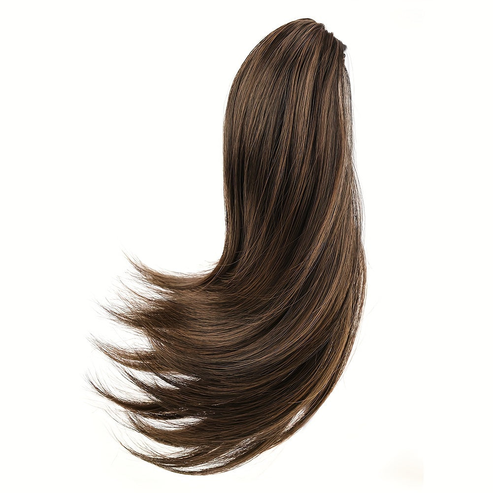 Short Claw Clip Ponytail Extension Curly Hairpiece Hair Piece Wavy High Ponytails Synthetic Heat Friendly Fiber For Women Girls