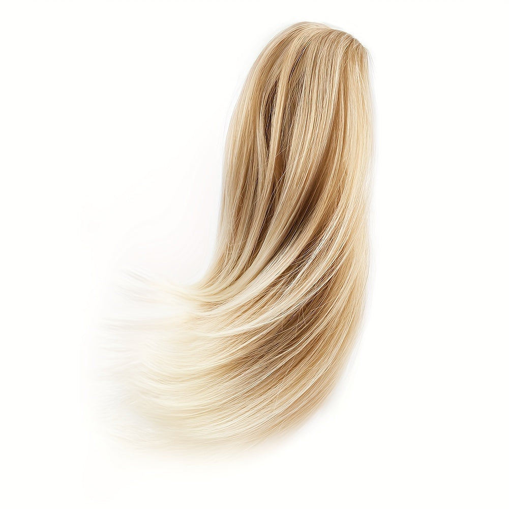 Short Claw Clip Ponytail Extension Curly Hairpiece Hair Piece Wavy High Ponytails Synthetic Heat Friendly Fiber For Women Girls