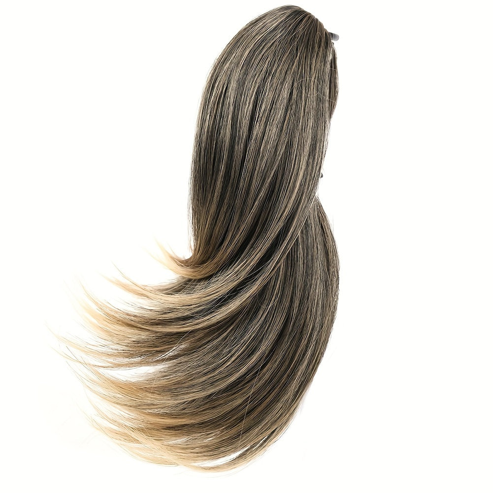 Short Claw Clip Ponytail Extension Curly Hairpiece Hair Piece Wavy High Ponytails Synthetic Heat Friendly Fiber For Women Girls