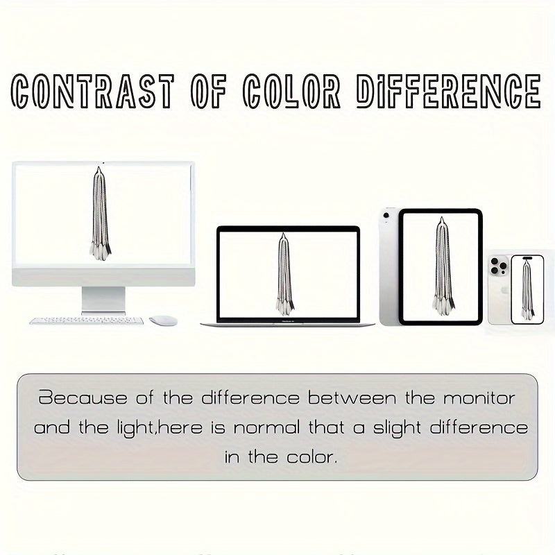 [High-Temperature Synthetic Hair Extension] 24-Strand High-Temperature Synthetic Hair Box Braided Ponytail Extension for Women - Versatile Straight Style in Black & White - Elastic Band Hair Accessories